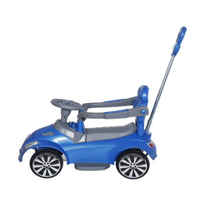 ماشین کودک بی بی ماک طرح آلفا رومئو آبی-طوسی مدل ZV-10 -اسباب بازی